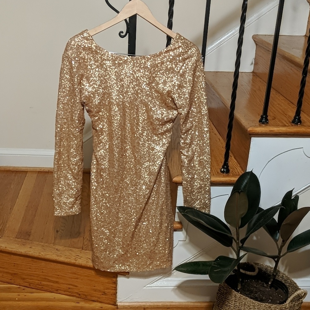 Lucca Couture sequin dress